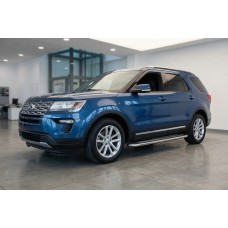 Боковые Подножки Maydos V2 (2 шт., Алюминий и Нержавейка) для Ford Explorer 2011-2019 гг