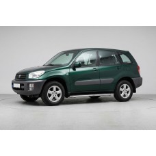 Бокові пороги Maydos V1 (2 шт., алюміній -2026 нерж) для Toyota Rav 4 2001-2005 рр