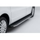 Боковые Подножки BlackLine (2 шт., Алюминий) Короткая База для Nissan NV300/Primastar 2016- гг