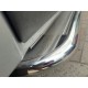 Боковые пороги Premium (2 шт, нерж) 60 мм, короткая база для Nissan NV300/Primastar 2016-гг