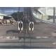 Обводка ручек (4 шт, нерж) для Opel Vivaro 2001-2015 гг