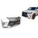 Передний бампер для 2008-2015 в стиле рестайлинга (под покраску) для Lexus LX570 / 450d