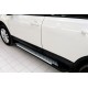 Боковые Подножки Allmond Grey (2 шт, Алюминий) Длинная База для Nissan Qashqai 2010-2014 гг