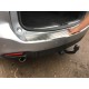 Накладка на задний бампер Carmos (SW, нерж) для Mazda 6 2012-2018 гг