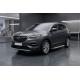Боковые пороги Line (2 шт, алюминий) для Opel Grandland X 2017- гг