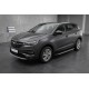 Боковые Подножки Bosphore Grey (2 шт., Алюминий) для Opel Grandland X 2017- гг