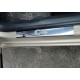 Накладки на пороги Carmos (нерж) для Citroen C-4 2004-2010 гг