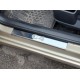 Накладки на пороги Carmos (нерж) для Citroen C-4 2004-2010 гг