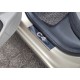 Накладки на пороги Carmos (нерж) для Citroen C-4 2004-2010 гг