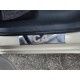 Накладки на пороги Carmos (нерж) для Citroen C-4 2004-2010 гг