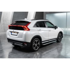 Бокові пороги Fullmond (2 шт., алюм.) для Mitsubishi Eclipse Cross 2017- рр