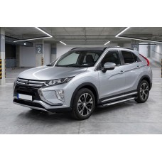 Боковые Подножки Line (2 шт., Алюминий) для Mitsubishi Eclipse Cross 2017- гг