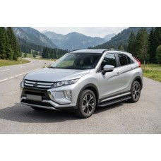 Боковые пороги Bosphorus Black (2 шт., алюминий) для Mitsubishi Eclipse Cross 2017- гг