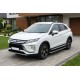 Боковые Подножки Tayga (2 шт., Алюминий) для Mitsubishi Eclipse Cross 2017- гг