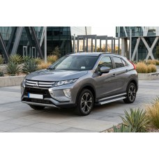 Боковые Подножки Maya V2 (2 шт., Алюминий) для Mitsubishi Eclipse Cross 2017- гг