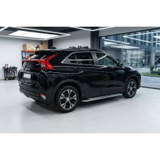 Боковые Подножки Maydos V2 (2 шт., Алюминий и Нержавейка) для Mitsubishi Eclipse Cross 2017- гг