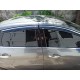 Ветровики с хромом (4 шт, Niken) HB и Sedan для Ford Focus III 2011-2017 гг