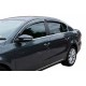 Ветровики с хромированным молдингом SD (4 шт, EU, HIC) для Volkswagen Passat B7 2012-2015 гг