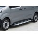 Боковые Подножки Allmond Grey (2 шт, Нержавейка) M - Средняя Колесная База для Citroen Jumpy/Dispatch 2017- гг