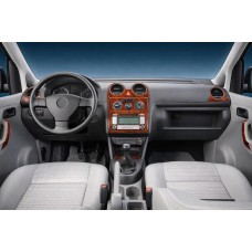 Накладки на Панель Приборов Алюминий для Volkswagen Caddy 2010-2015 гг