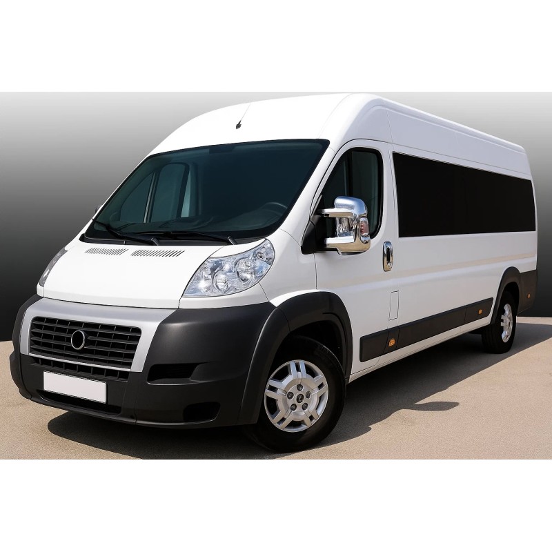 Накладки на Зеркала (2 шт, пластик) для Peugeot Boxer 2006-2025 гг Накладки на Зеркала (2 шт, пластик) для Peugeot Boxer 2006-2025 гг