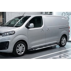 Бокові пороги Sunrise (2 шт., алюміній) M - Середня база для Citroen SpaceTourer 2016- рр