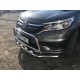 Передній захист WT003-ST-V2 (нерж.) для Honda CRV 2012-2016 рр