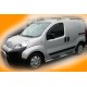 Бічні труби (2 шт., нерж) для Peugeot Bipper 2008-2017 рр