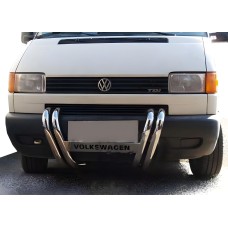 Кенгурятник ST006 (нержавейка) для Volkswagen T4 Caravelle/Multivan 1990-2003 гг