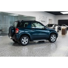 Боковые пороги RedLine V1 (2 шт., алюминий) для Toyota Rav 4 2001-2005 гг