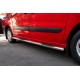 Боковые трубы (2 шт., нержавейка) 60мм, Длинная база для Peugeot Expert 2007-2016 гг