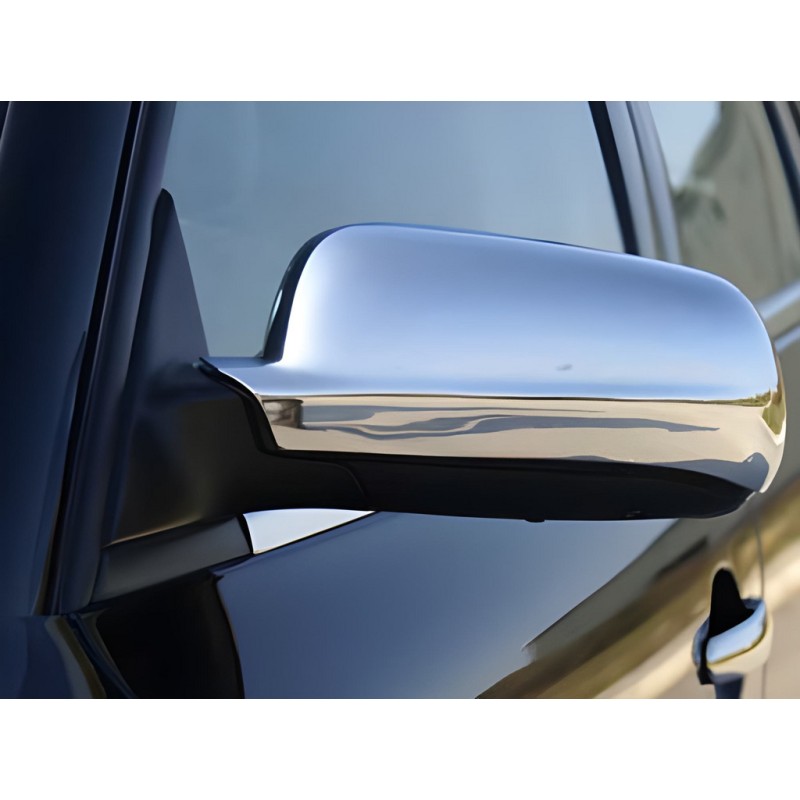 Накладки на зеркала (1995-2005, 2 шт, нерж) для Seat Alhambra