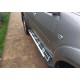 Боковые пороги Sunrise (2 шт., алюминий) для Mitsubishi Pajero Sport 2008-2015 гг
