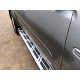 Боковые пороги Sunrise (2 шт., алюминий) для Mitsubishi Pajero Sport 2008-2015 гг