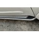 Бокові пороги Maydos V2 (2 шт., алюміній -2025 нерж) для Mitsubishi Pajero Sport 2008-2015 рр