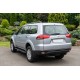 Боковые пороги Bosphorus Black (2 шт., алюминий) для Mitsubishi Pajero Sport 2008-2015 гг