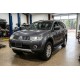 Боковые Подножки Allmond Black (2 шт., Алюминий) для Mitsubishi Pajero Sport 2008-2015 гг