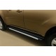 Боковые пороги Maya V1 (2 шт., алюминий) для Mitsubishi Pajero Sport 2008-2015 гг
