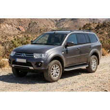 Боковые Подножки Tayga (2 шт., Алюминий) для Mitsubishi Pajero Sport 2008-2015 гг