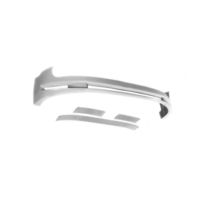 Передня нижня накладка ABT з вусами (під фарбування) для Volkswagen T5 Transporter 2003-2010 рр