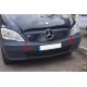 Зимова накладка на бампер (2010-2015) Матова для Mercedes Vito W639 рр