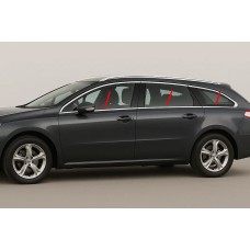 Нижня окантовка вікон (SW, нерж) для Peugeot 508 2010-2018 рр