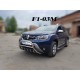Кенгурятник без надписи WT003 (нерж.) для Renault Duster 2018-2024 гг