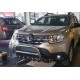 Защита переднего бампера без надписи WT003 (нержавейка) для Dacia Duster 2018-2024 гг