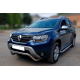 Кенгурятник WT007 (нержавейка) для Renault Duster 2018-2024 гг