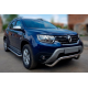 Кенгурятник WT007 (нержавейка) для Renault Duster 2018-2024 гг