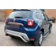 Задній захист AK007 (нерж.) для Dacia Duster 2018-2024 рр