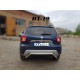 Задній захист AK007 (нерж.) для Dacia Duster 2018-2024 рр