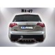 Задній захист B1-47 (нерж) для Acura MDX 2007-2013 рр