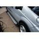 Боковые пороги X5-тип (2 шт, алюминий) Длинная База для Renault Trafic 2001–2015 гг